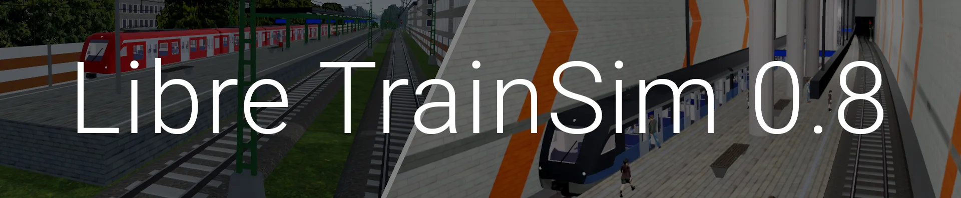 بنر Libre TrainSim
